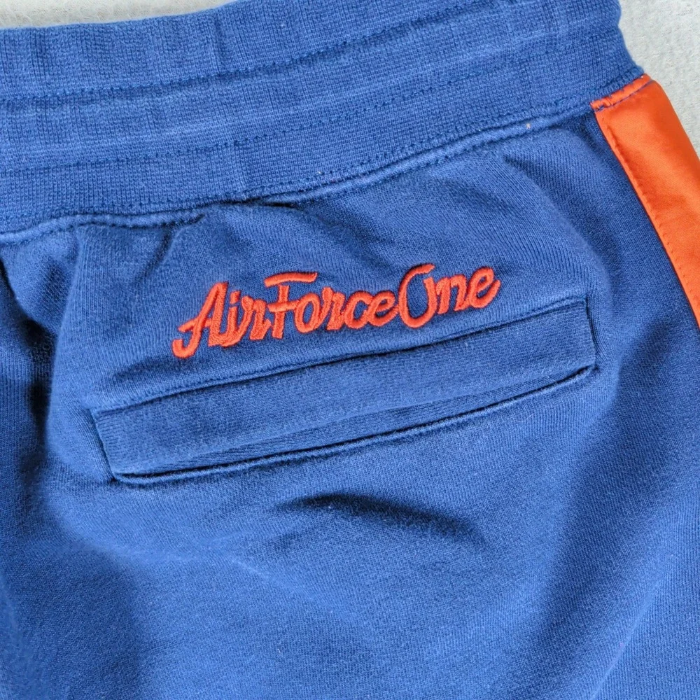 Nike Joggers Mens L Blue Air Force One AF1 Embroidered AH8507-478 Sweatpants Gym